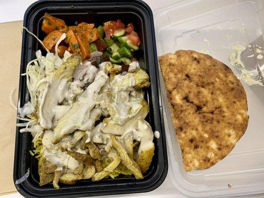 Chicken Shawarma Plate