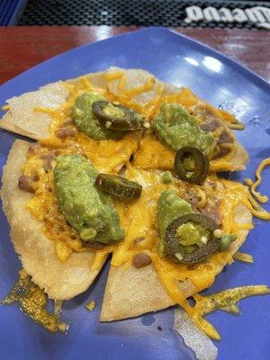 Puffy nachos