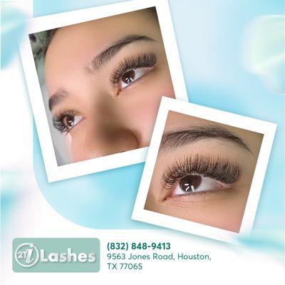 "Eyes that Sparkle: Unveiling Our Signature Eyelash Extensions at 2T i Lashes."