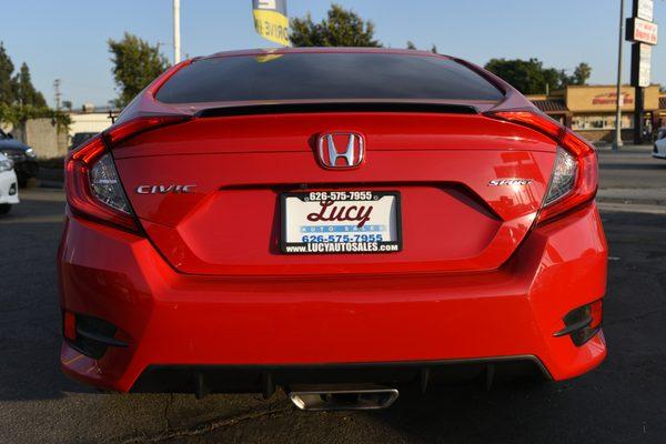 2019 Honda Civic Automatic 4Dr Sedan with 72K miles ready for sale !