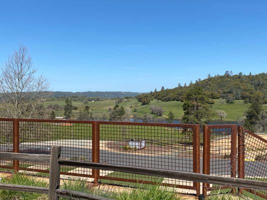 Outside patio view