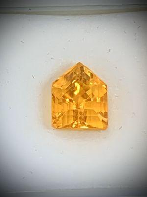 A Unique Yellow Citrine