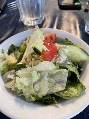 Tasso's Greek Salad Lunch