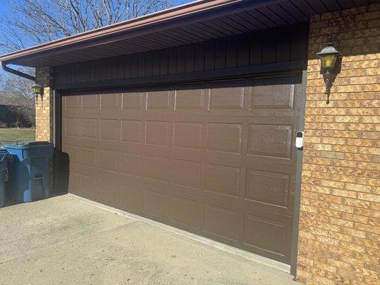 New door--installed quickly and professionally