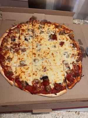 My $34 pizza from Rosati's