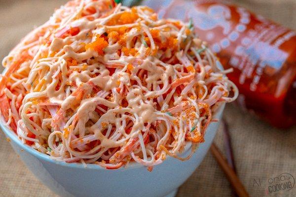 Spicy Crab Poke Bowl