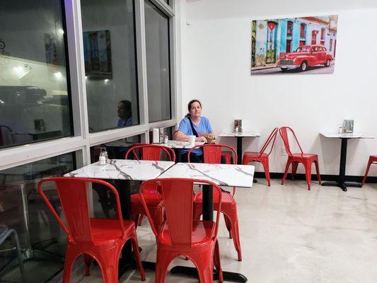 Dining Area at La Diosa