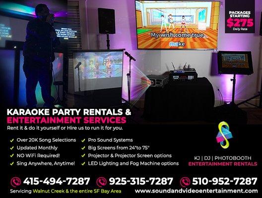 Karaoke Party Rentals information