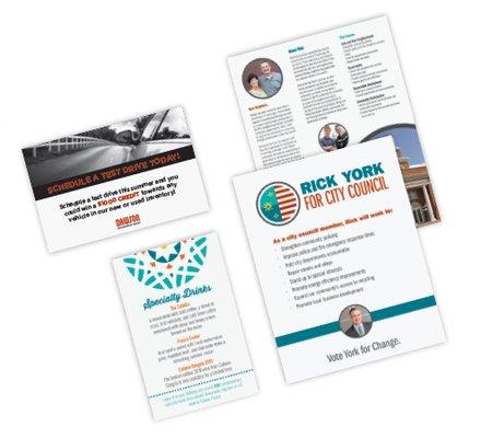 Sales Sheets/Flyers