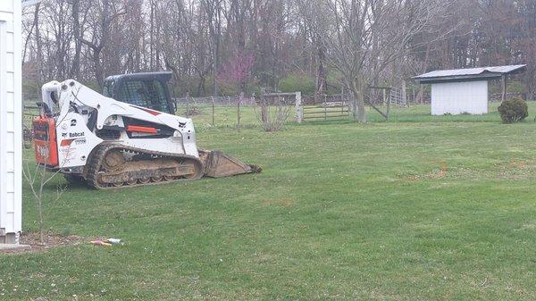 Awesome job!  Came out right away to level our sloped yard to make way for a pool!  Definitely would recommend them!