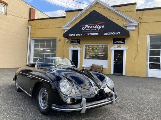 Paint Correction on a vintage1961 Porche