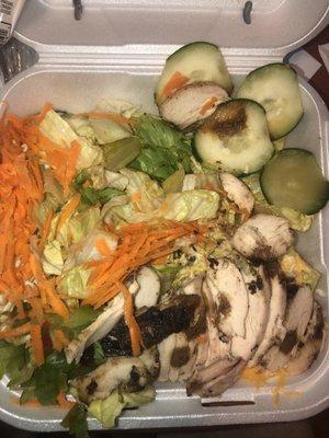 Jerk Chicken Salad, I suppose‍