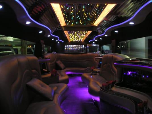 Hummer Limo Interior