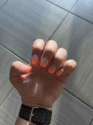 acrylic nails with design