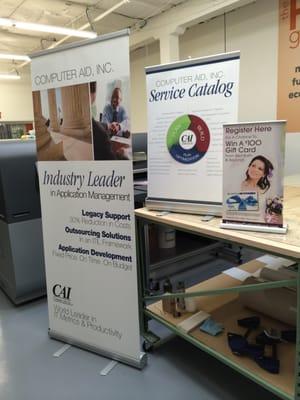 Roll Up Banners are available in a lot of different sizes!