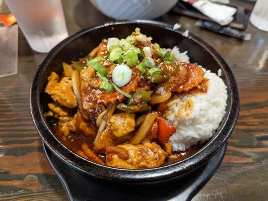 Korean spicy chicken