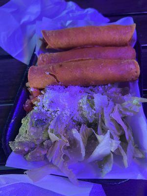 3 WTJ Rolled Tacos - chicken