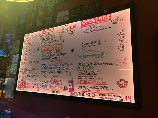 Menu Board