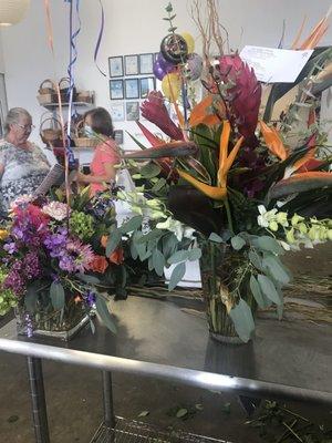 Floral arrangements