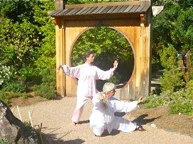 Masters Jacqui Shumway and Joe Brady at Denver Botanic Gardens