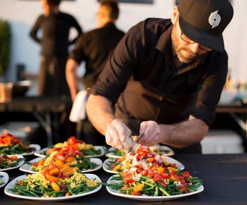 Summer Succotash With Shaved Crottin