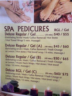 Spa Pedicures