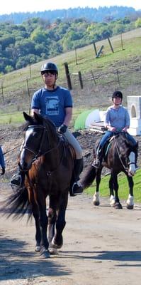 Trail Lessons are available from Rancho Viejo, Wunderlich County Park or other local trails.