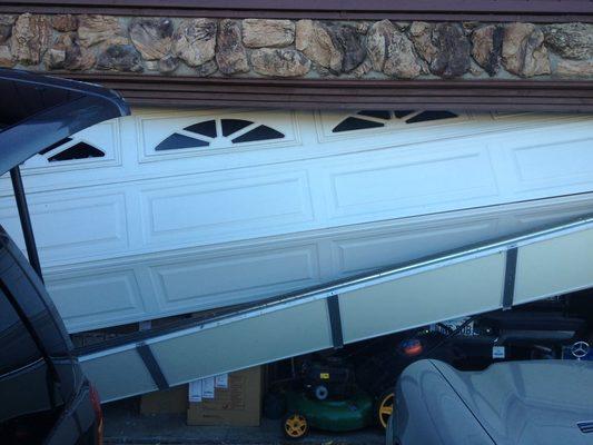 garage door repair before