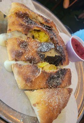 Stromboli or calzone. It was great!