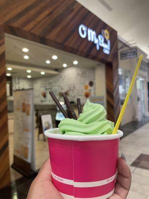 Matcha Green Tea ice cream.