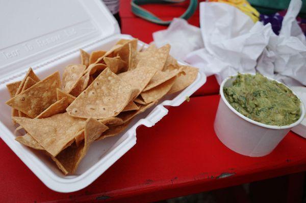 Guacamole and Chips