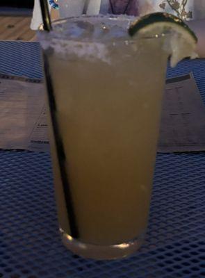 Top shelf margarita off the rocks.