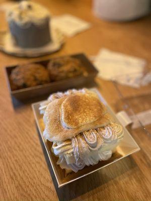 Taro cake