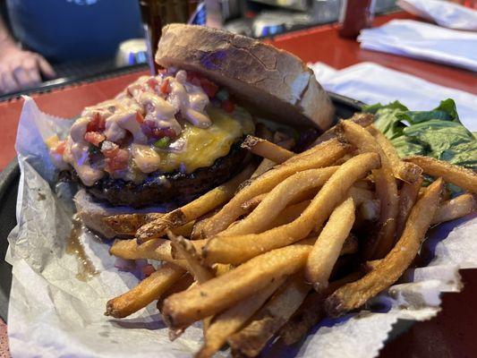 The Avocado Toast Burger "medium"