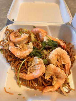 Spicy Shrimp Garlic Noodles (no spice)