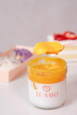 Mango Coconut Panna Cotta