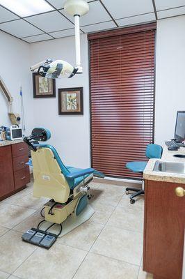 Coastal Jaw Surgery operatory and exam room for oral surgery patients