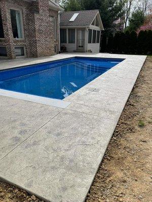 Stamp and color concrete services