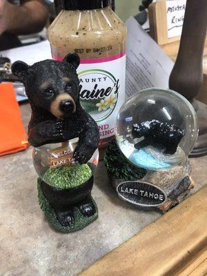 bear snow globe