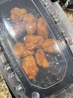 Boneless wings