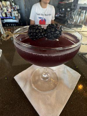 Blackberry Gimlet