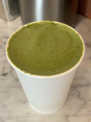 Matcha latte.