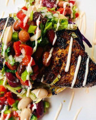 Swordfish w/ Mixed Bean Salsa on our specials tonight‼ 7/30