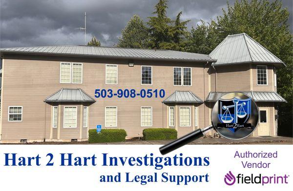 Located at Hart 2 Hart Investigations and Legal Support Services.