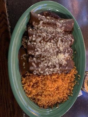 60. Enchiladas Rancheras Special