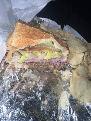 Top tier Sandwhich. The Cubano