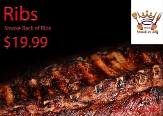 Home of the $19.99 Smoke Rack of Ribs.