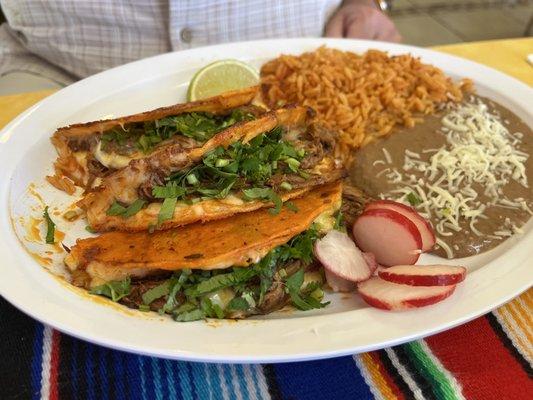 Birria tacos