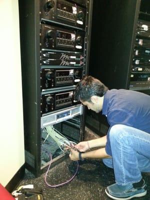 Installing DVR Server at Grafton Street Restaurant