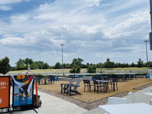 Outdoor benches